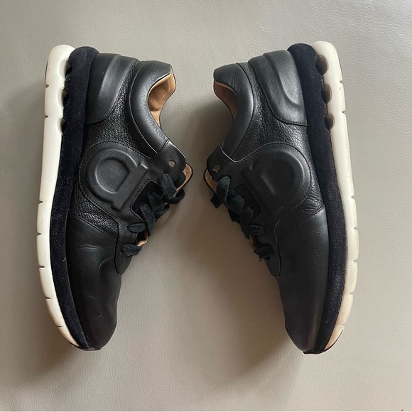 Salvatore Ferragamo low top leather sneakers, US size 8.5 - Picture 13 of 16